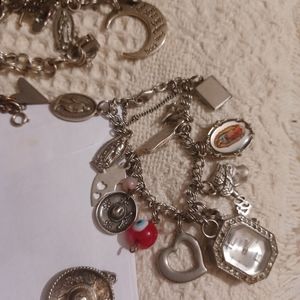 Bunch of antique silver